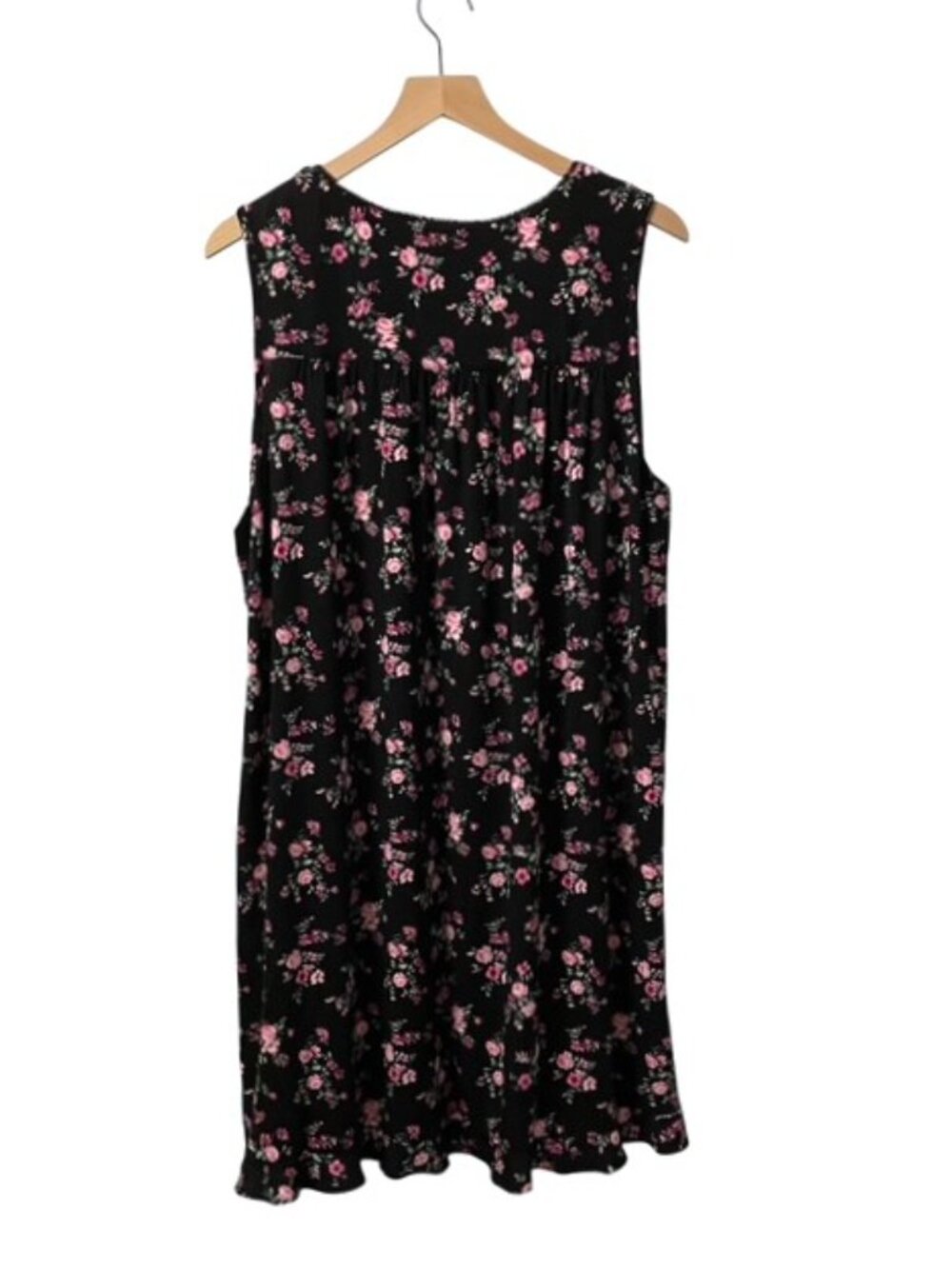 NWT Eileen West Moonlit Posy Modal Chemise Floral Nightgown Winter Bouquet XL - Picture 5 of 16